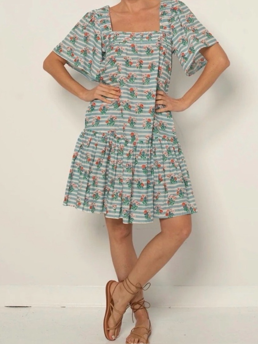 NWT Ophelia & Indigo short Fifi dress‎ medium